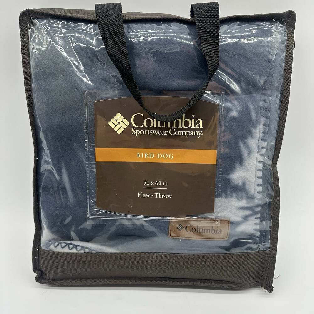 Columbia Sportswear Bird Dog 50"x60" Fleece Hunting Throw Blanket - New in Pouch